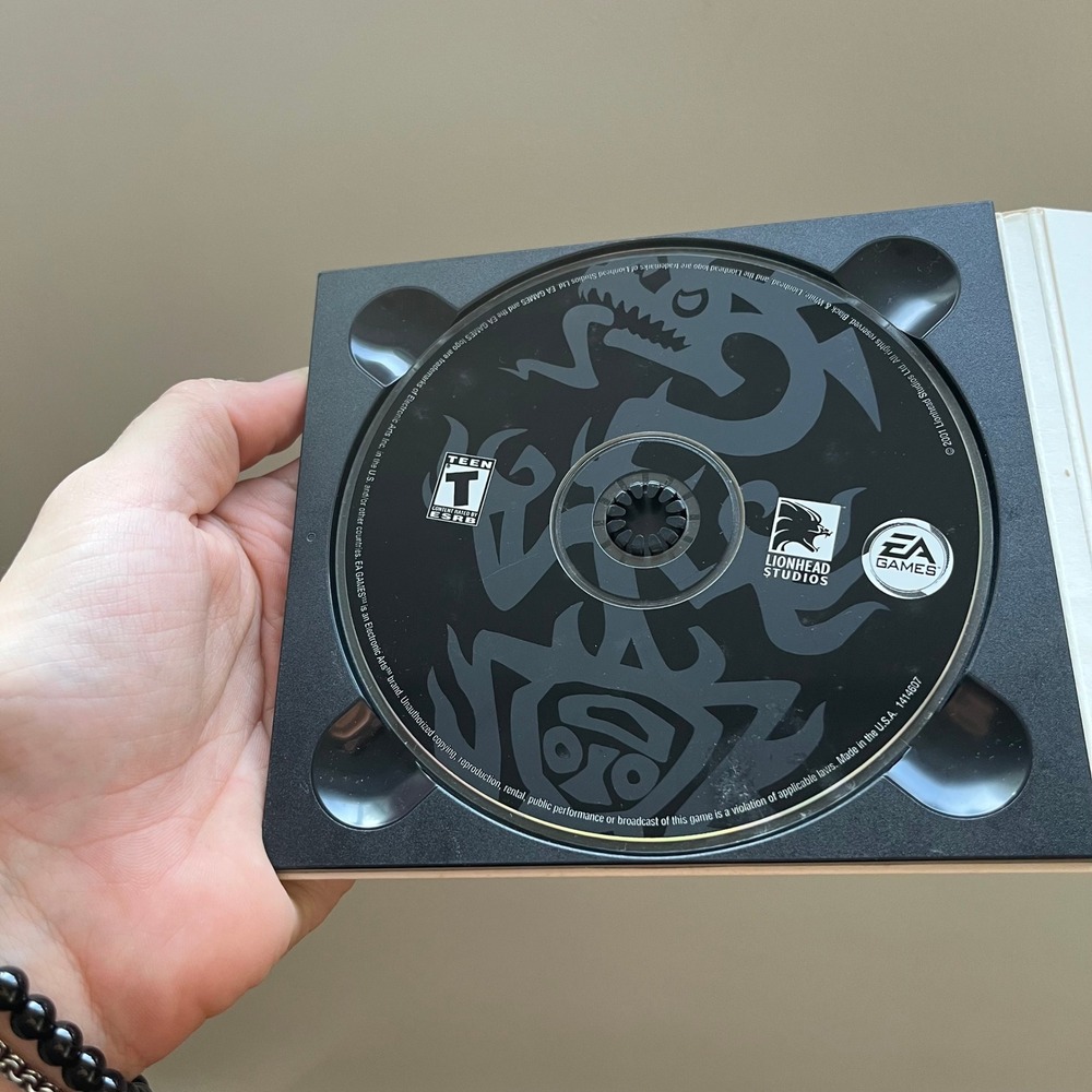 Black & White PC Game 2001 Lionhead Studios EA Games Windows CD-ROM Vintage